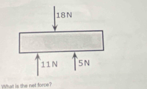 What is the net force?