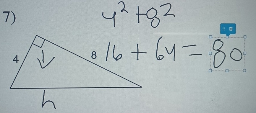 4^2+8^2
816+64=80