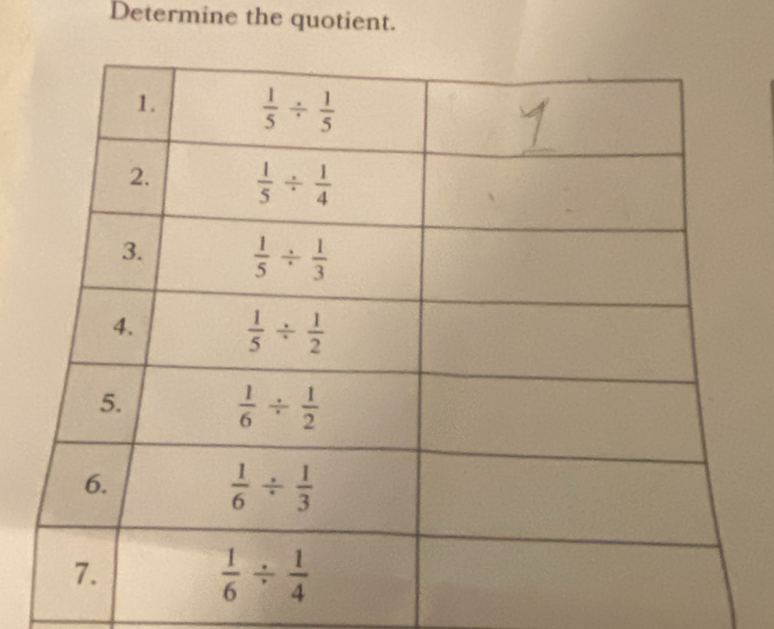 Determine the quotient.