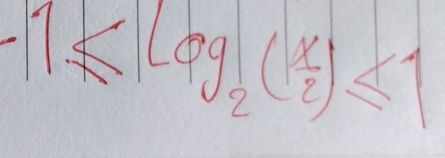 -11≤ |log _2(|x/2)|≤ 1