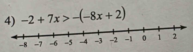 -2+7x>-(-8x+2)