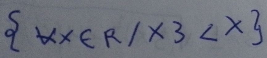  kx∈ R/x3