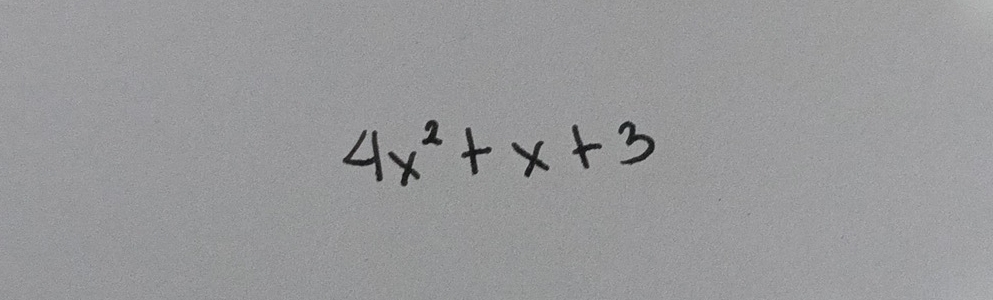 4x^2+x+3