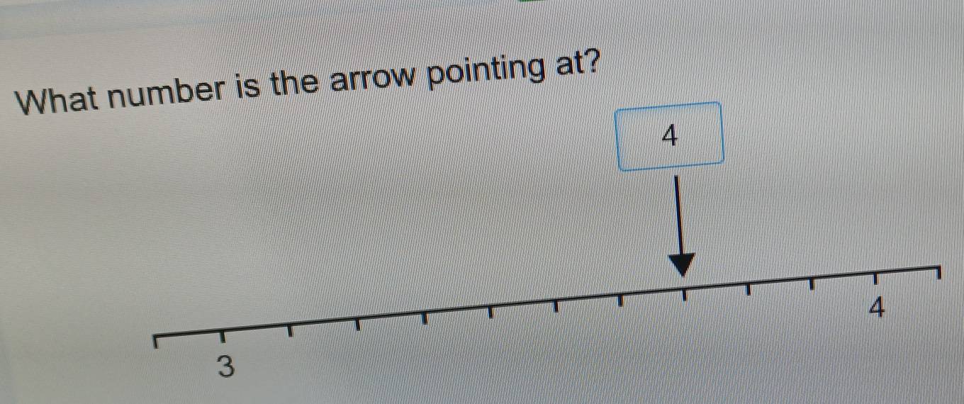 Whaer is the arrow pointing at?