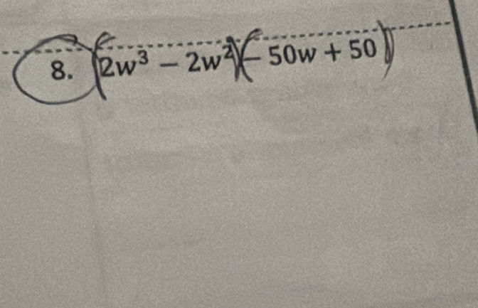 2w^3-2w^2 -50w+50