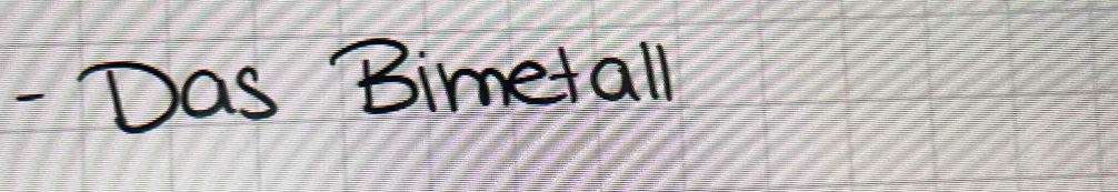 Das Bimetall