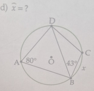 widehat x= ?