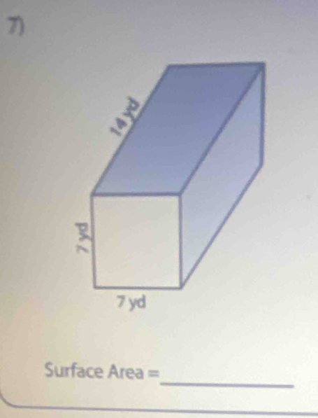 Surface Area =