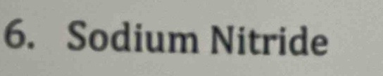 Sodium Nitride