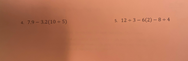 7.9-3.2(10/ 5) 5. 12/ 3-6(2)-8/ 4