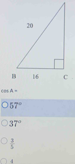 57°
37°
 3/5 
4