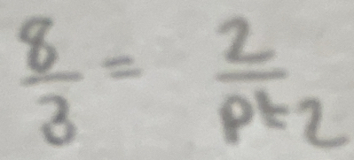  8/3 =frac 2pt_2