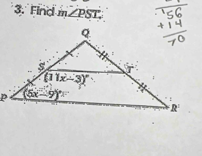 Find m F ∠ 1