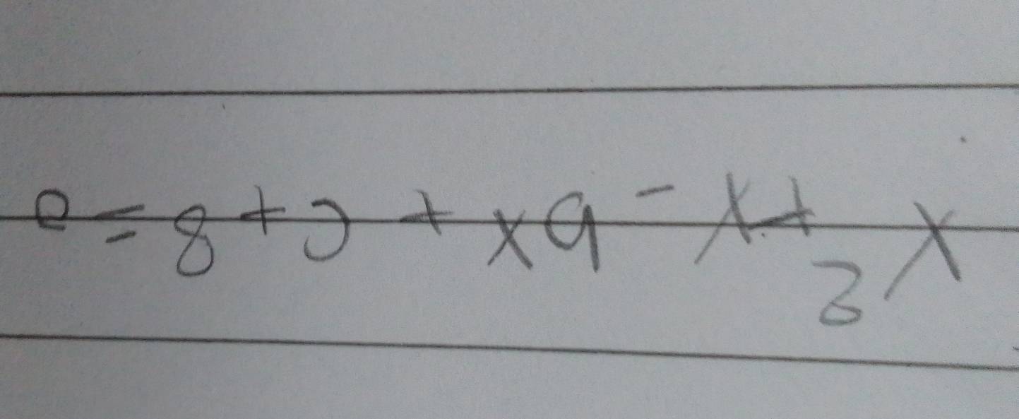 b=8+2-xa-x 1/2 x