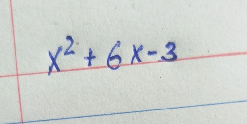 x^2+6x-3