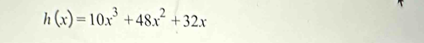 h(x)=10x^3+48x^2+32x