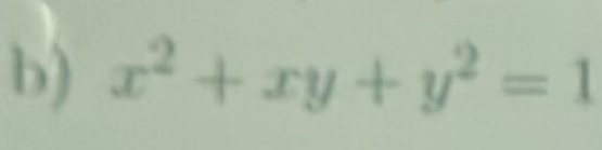 x^2+xy+y^2=1