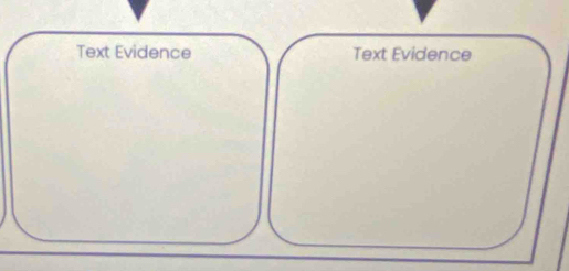 Text Evidence Text Evidence