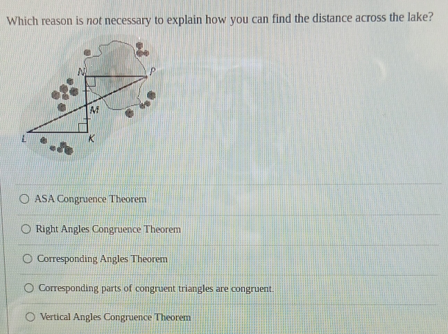 Solved: Which reason is not necessary to explain how you can find the ...