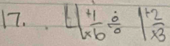 L|frac (+1)^(+1) 0/6 |+2* 3