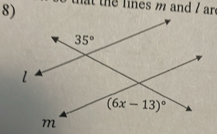 the lines m and 7 ar