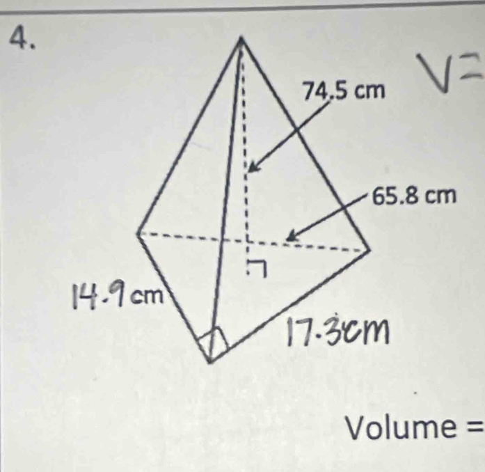 Volume =