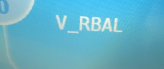 V _ RBAL