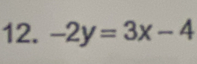 -2y=3x-4