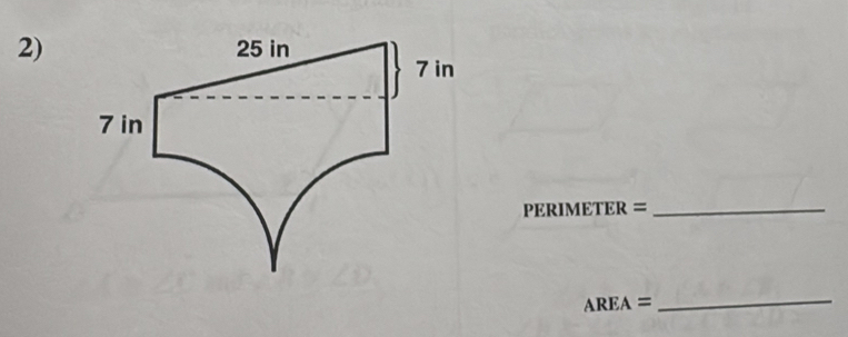 PERIMETER =_ 
AREA=
_