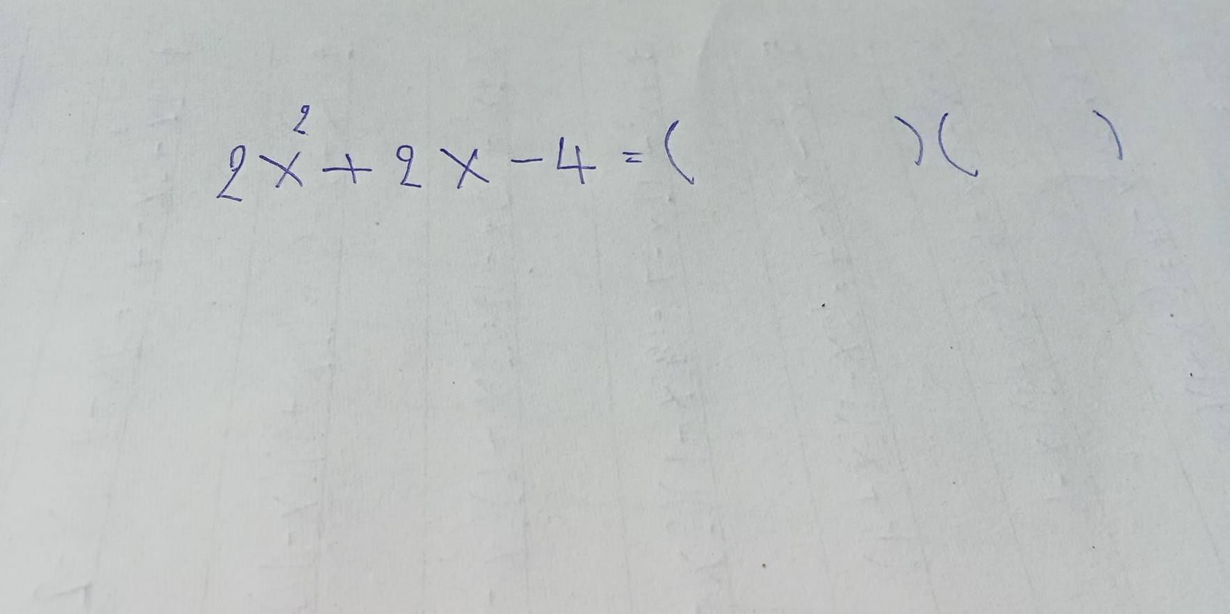 2x^2+2x-4= ( 
)C