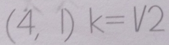 (4,1)k k=1/2