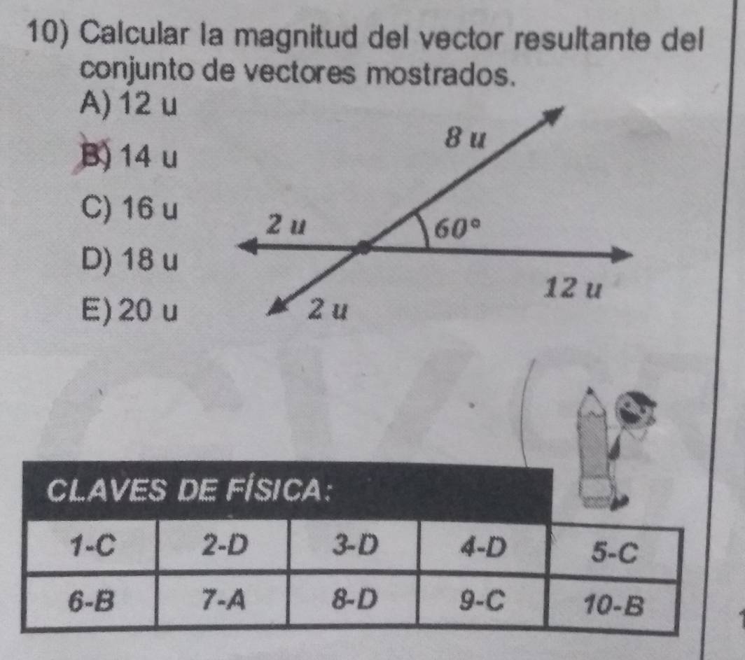 Resuelto:Calcular la magnitud del vector resultante del conjunto de ...