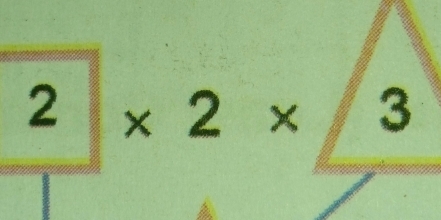 2* 2* 3