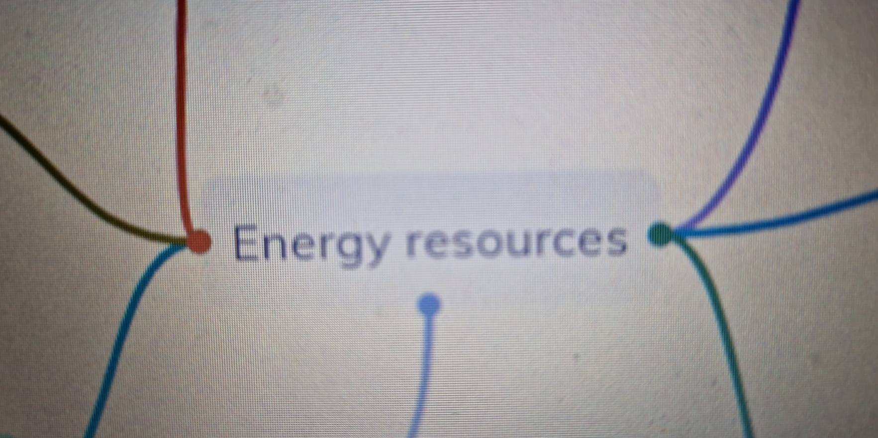 Energy resources