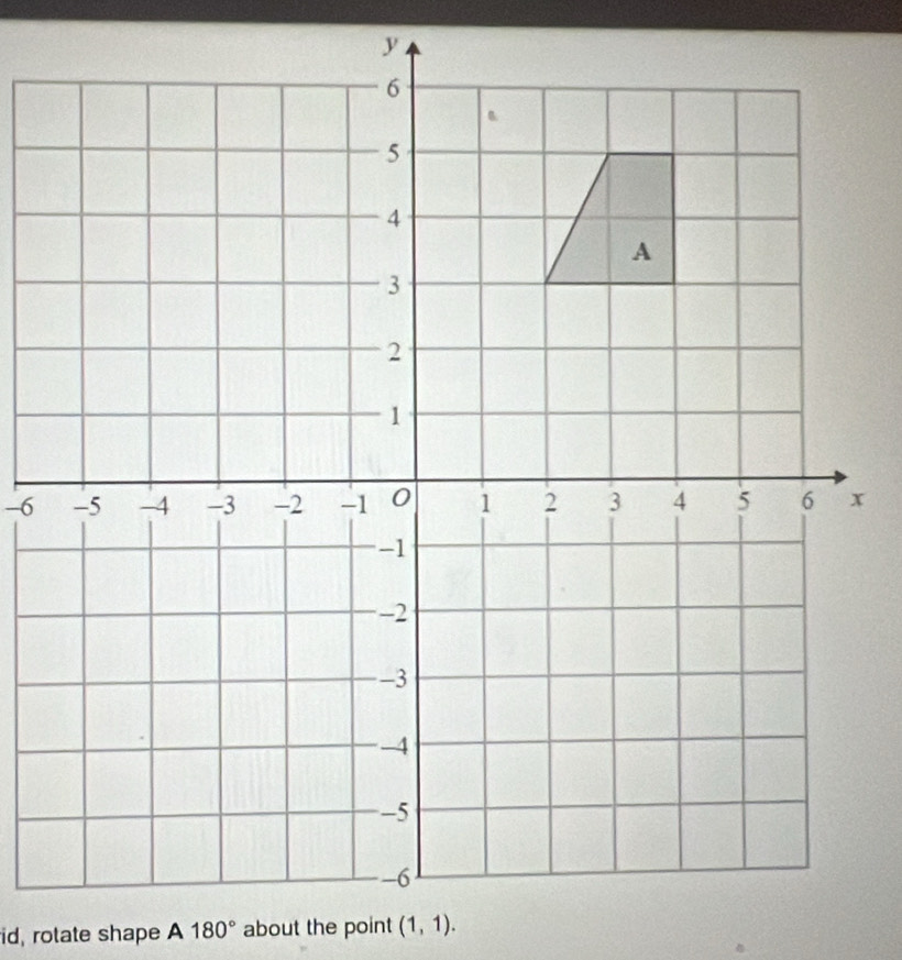 id, rotate shape A