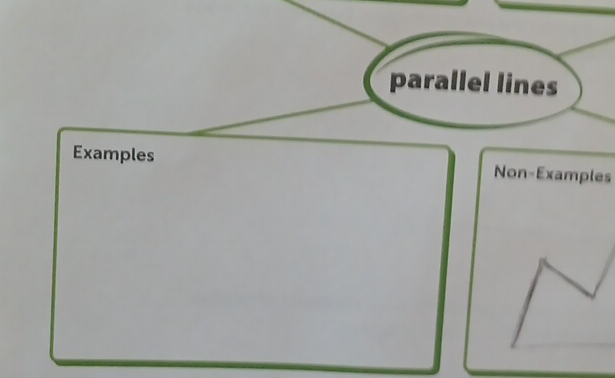 Solved: parallel lines Examples Non-Examples [Math]
