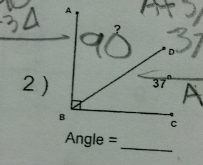 2 )
Angle =
_