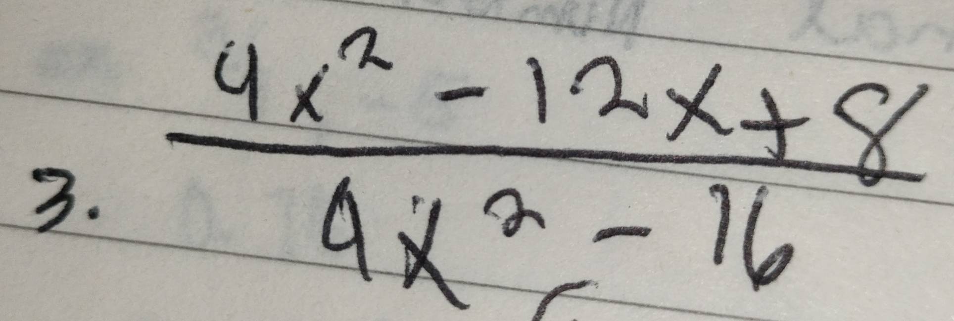  (4x^2-12x+8)/4x^2-16 