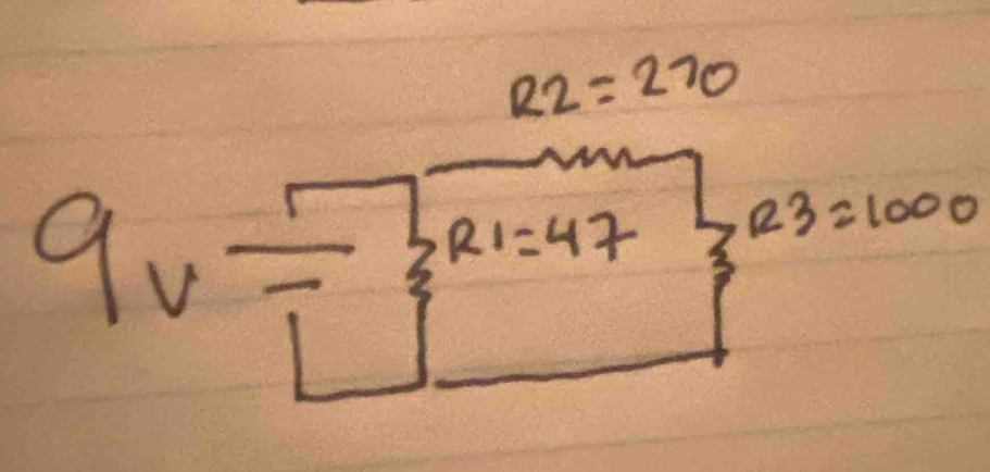 R2=270
9voverline I R1=47 123=1000