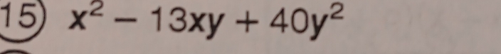 15 x^2-13xy+40y^2