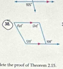 lete the proof of Theorem 2.15.