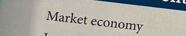 Market economy