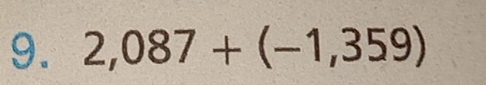 2,087+(-1,359)