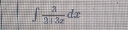 ∈t  3/2+3x dx