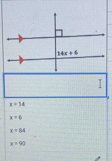 x=14
x=6
x=84
x=90