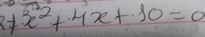 27x^2+4x+10=0