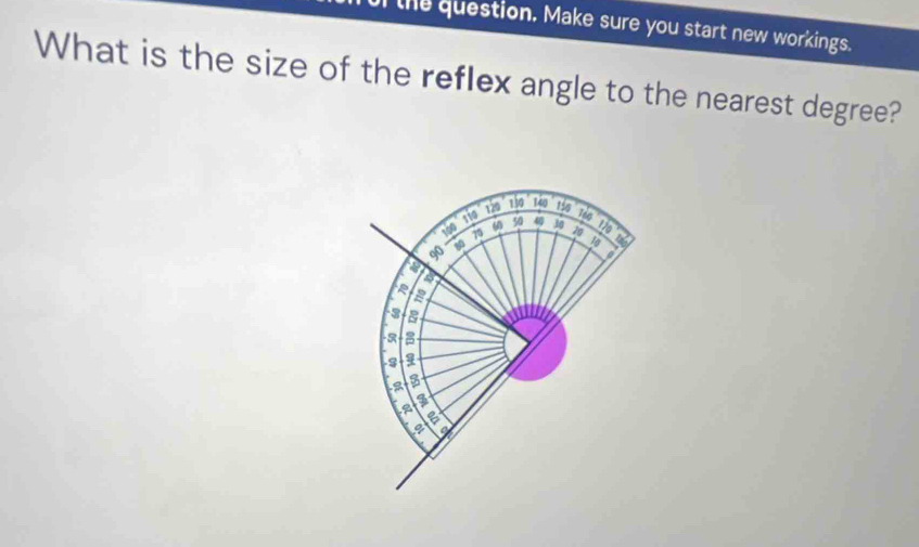 Solved: the question. Make sure you start new workings. What is the ...
