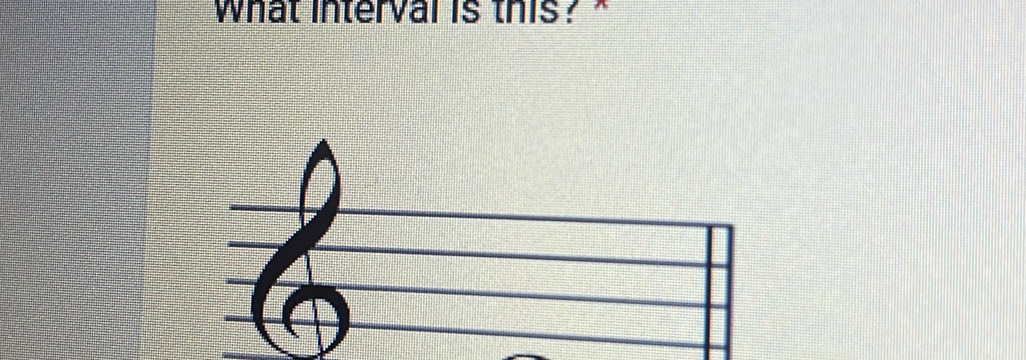 what interval is this? *