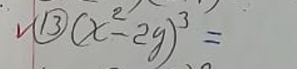 sqrt(13)(x^2-2y)^3=