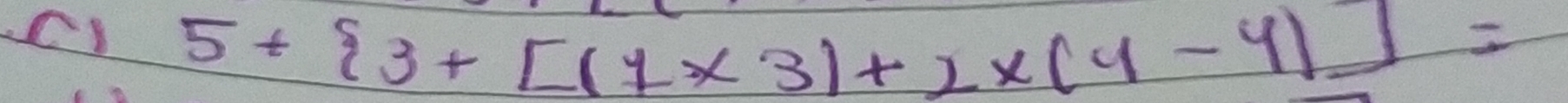5+ 3+[(1* 3)+2* (4-4)]=